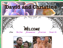 Tablet Screenshot of davidchristinewedding.com
